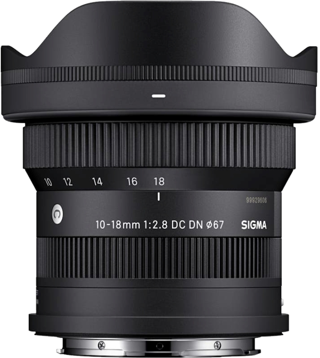 SIGMA 10-18mm F2.8 DC DN Contemporary - Canon RF-S-Mount